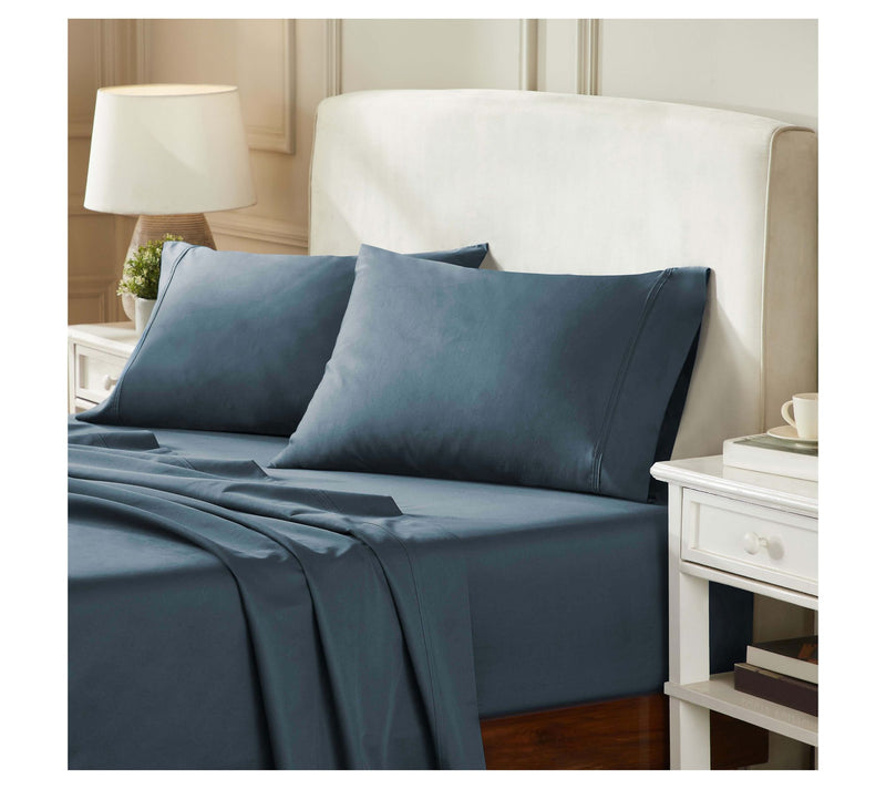 Superior Egyptian Cotton 850-TC Solid Bed SheetSet, Full — View 14