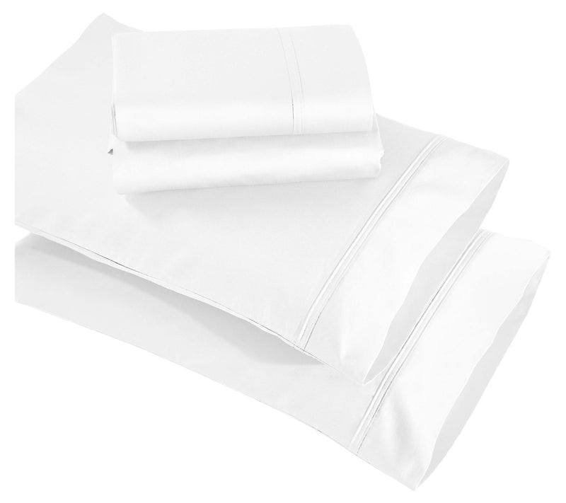 Superior Egyptian Cotton 850-TC Solid Bed SheetSet, Full — View 3
