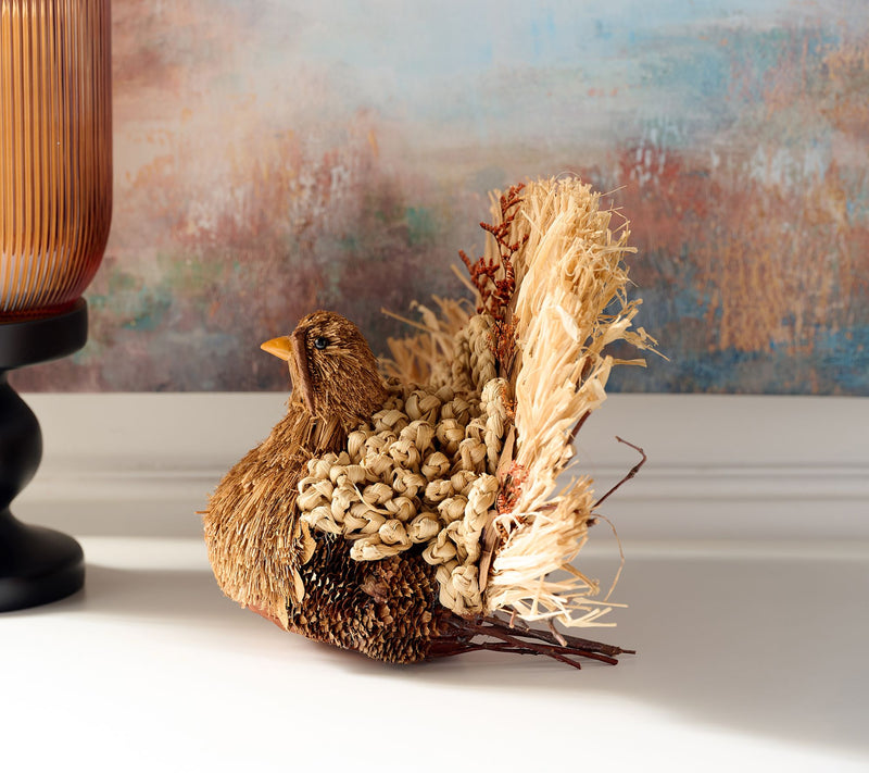 Home Reflections Tabletop Sisal Turkey Decor — View 2