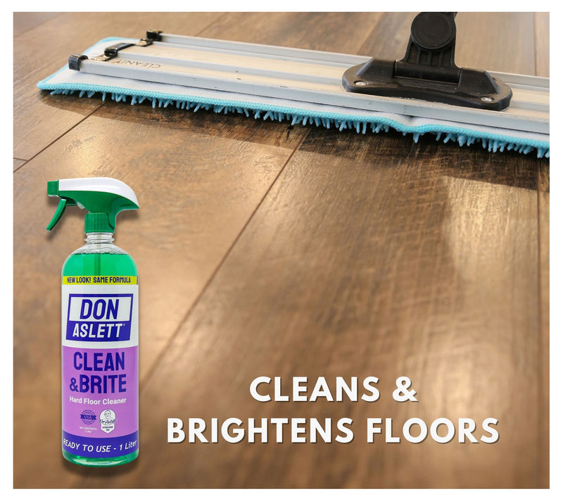 Don Aslett Clean & Brite Ready To Use Floor Cleaner - Set of 2 — View 3
