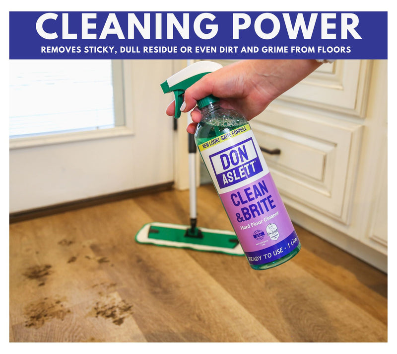Don Aslett Clean & Brite Ready To Use Floor Cleaner - Set of 2 — View 6