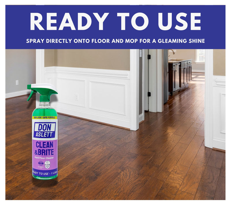 Don Aslett Clean & Brite Ready To Use Floor Cleaner - Set of 2 — View 2