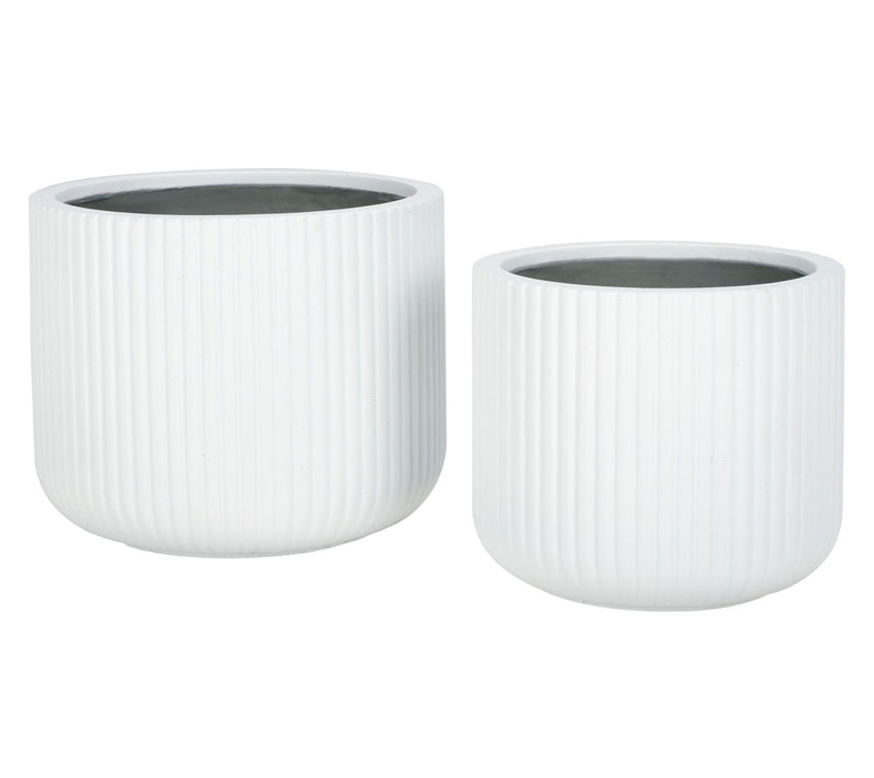 Lucca Set of 2 Planter Pots by Valerie — View 13