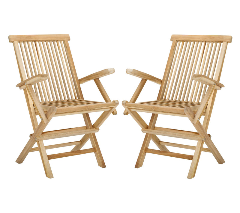 Marcus Teak Folding Arm Chair by Valerie — Main view