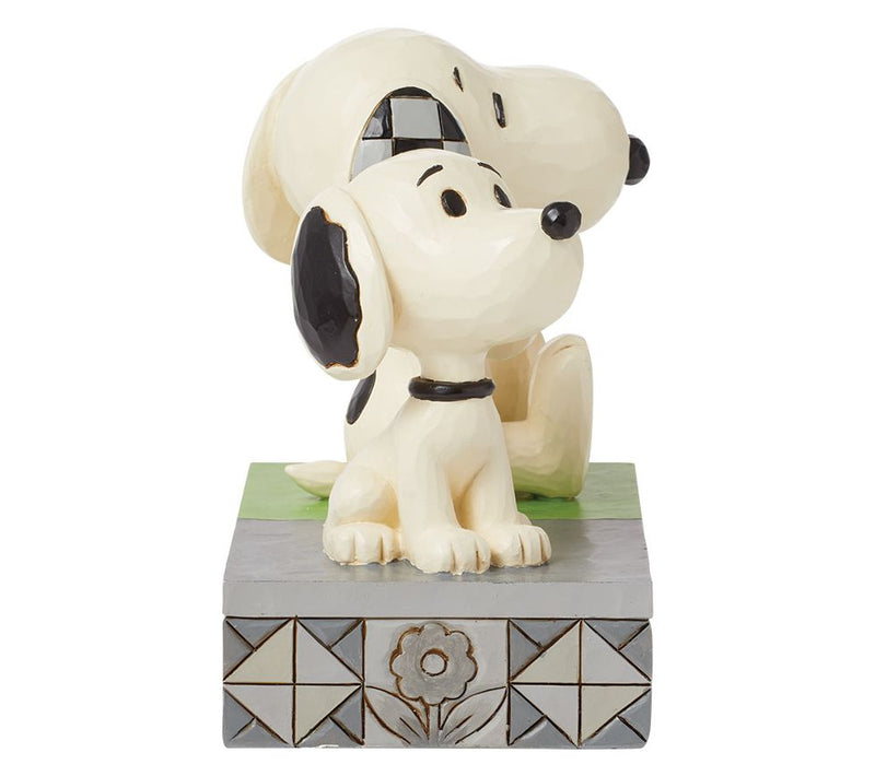 Peanuts by Jim Shore Snoopy 1950s & Today Figurine 5"H — View 4