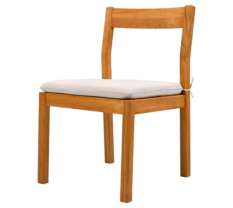 Safavieh Mayaguana Teak Dining Chair — View 3