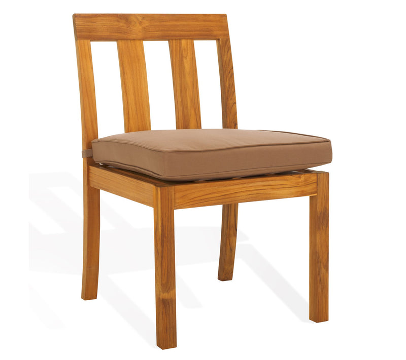 Safavieh Montford Teak Dining Chair — View 3