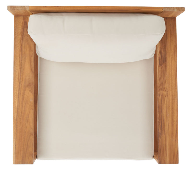 Safavieh Melbourne Wicker Outdoor Dining Chair — View 7