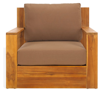 Safavieh Kauai Brazilian Teak Patio Chair