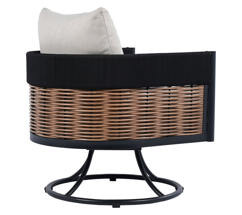 Safavieh Harrison Swivel Chair — View 7