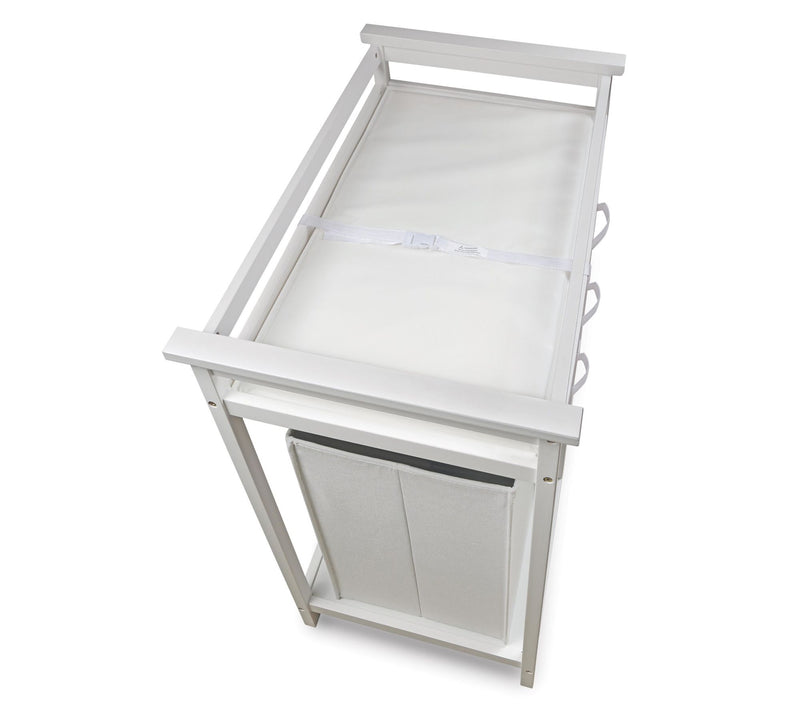 Badger Basket Modern Changing Table with Hamperand Baskets — View 8