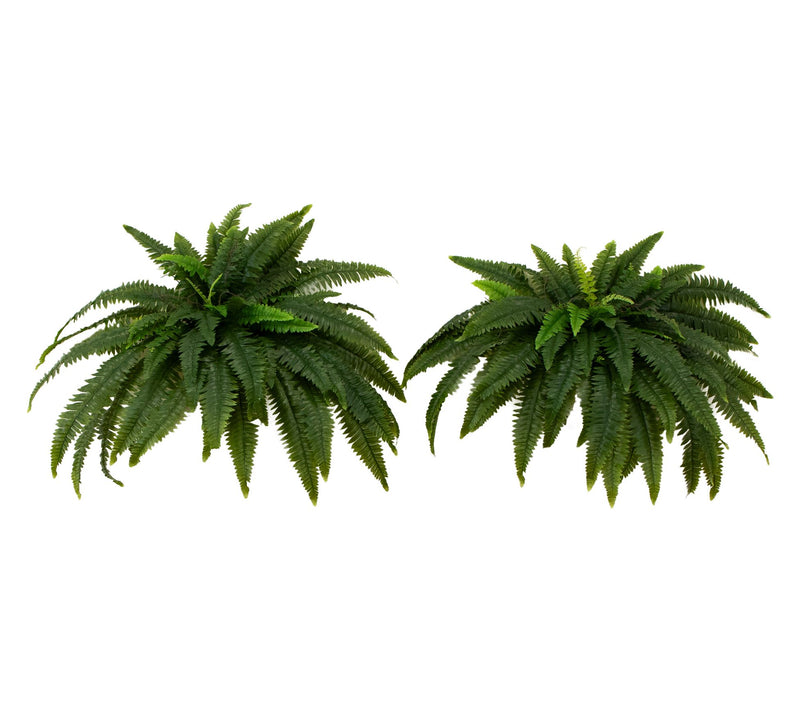 Nearly Natural Set of (2) 48" UV Resistant Boston Fern — Main view