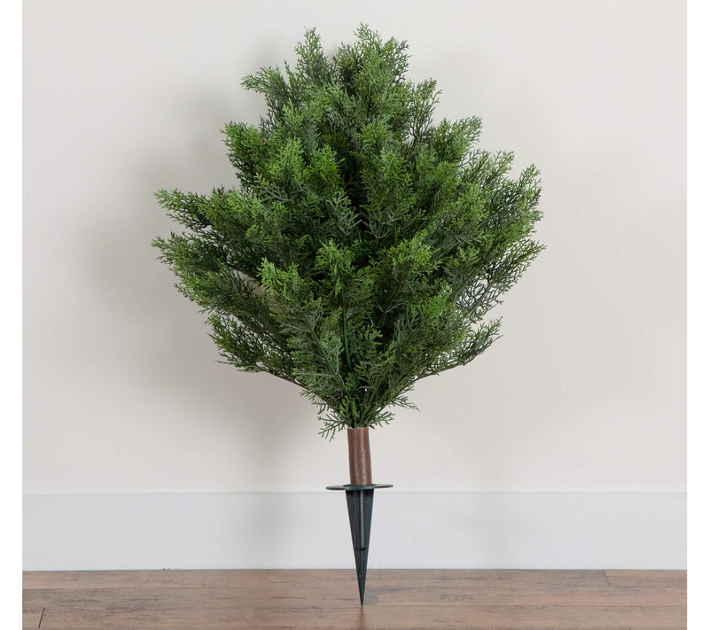 Nearly Natural 3' UV Resistant Cedar Bush Stake — View 4