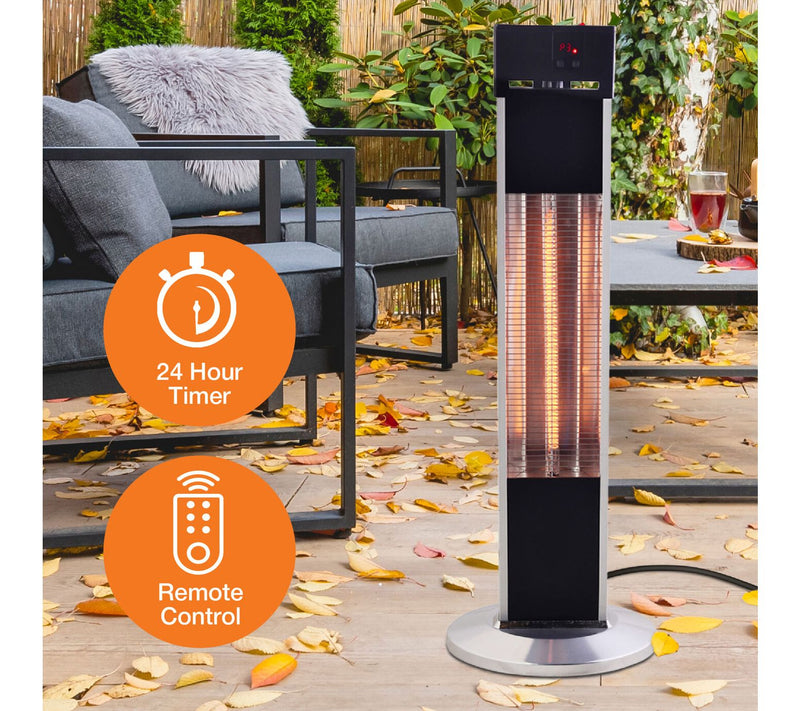 Lifesmart Outdoor Infrared Tower Heater — View 6