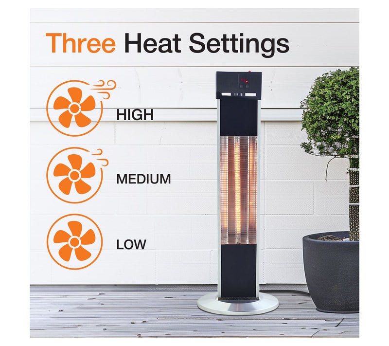 Lifesmart Outdoor Infrared Tower Heater — View 8