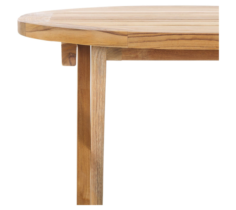 Rory Teak Folding Round Table by Valerie — View 3