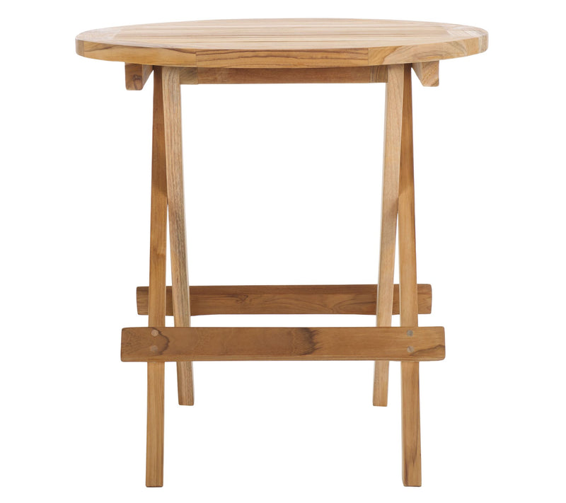 Rory Teak Folding Round Table by Valerie — View 5