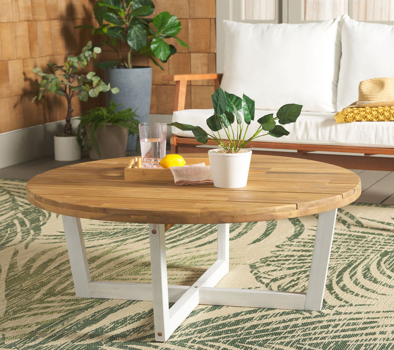 Leo Round 4 Leg Coffee Table by Valerie — View 2