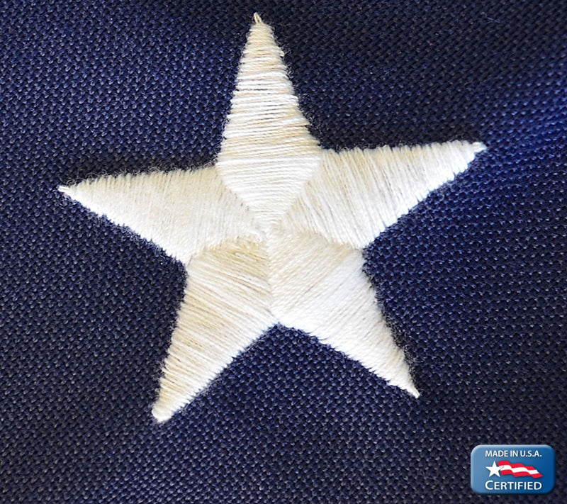 Annin Flagmakers Made in USA 3' x 5' Premium American Flag — View 3