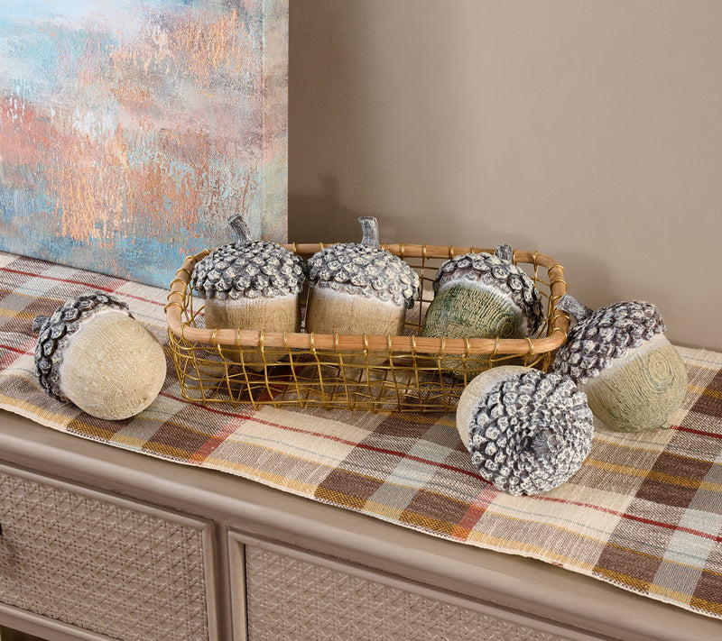 Set of 6 4.5" Acorns by Valerie — View 5