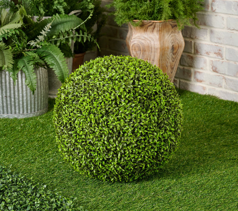 Wicker Park Oversized Indoor/Outdoor Faux Floral Sphere — View 2