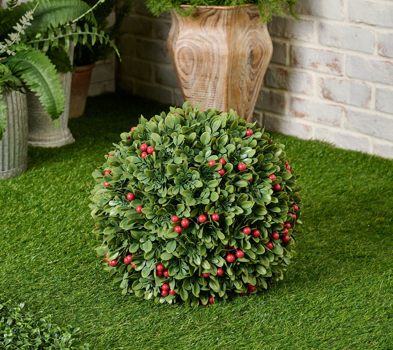Wicker Park Oversized Indoor/Outdoor Faux Floral Sphere — View 4