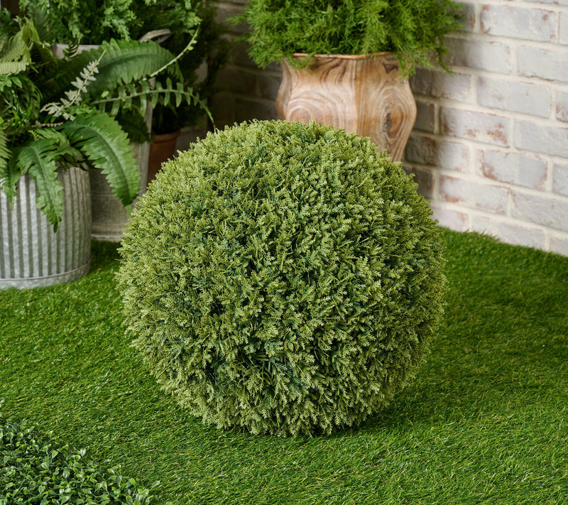Wicker Park Oversized Indoor/Outdoor Faux Floral Sphere — View 6