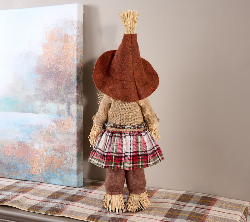Boy or Girl Scarecrow Figure by Valerie — View 2