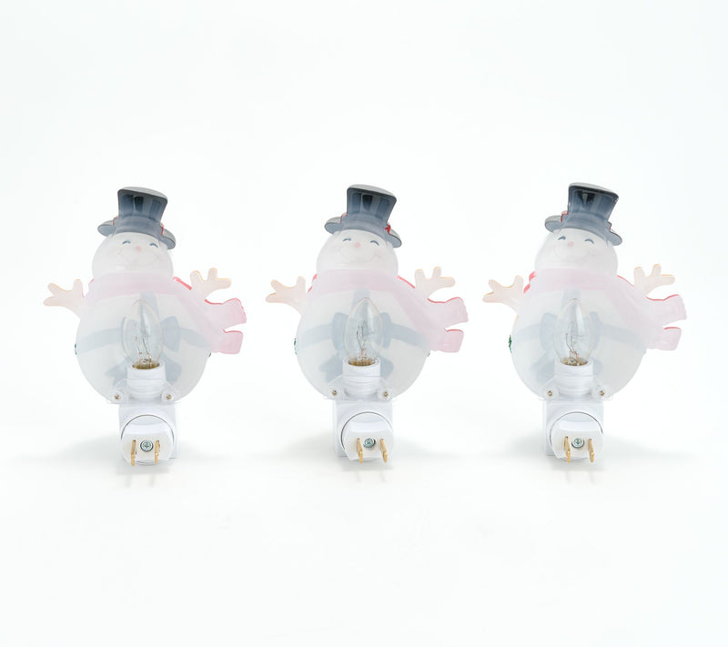 Bethlehem Lights S/3 Holiday Night Lights w/ Photo Sensor — View 10
