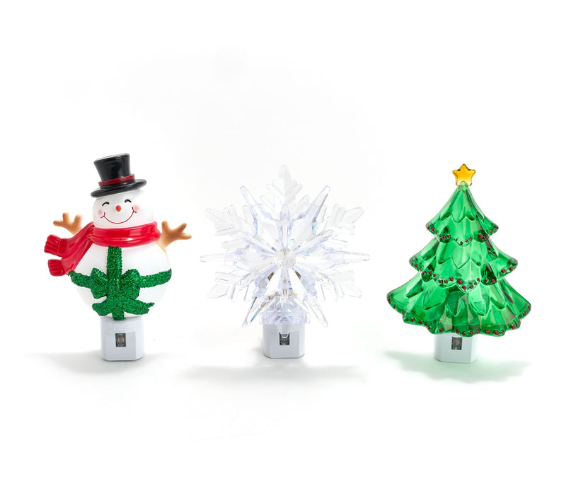 Bethlehem Lights S/3 Holiday Night Lights w/ Photo Sensor — View 3