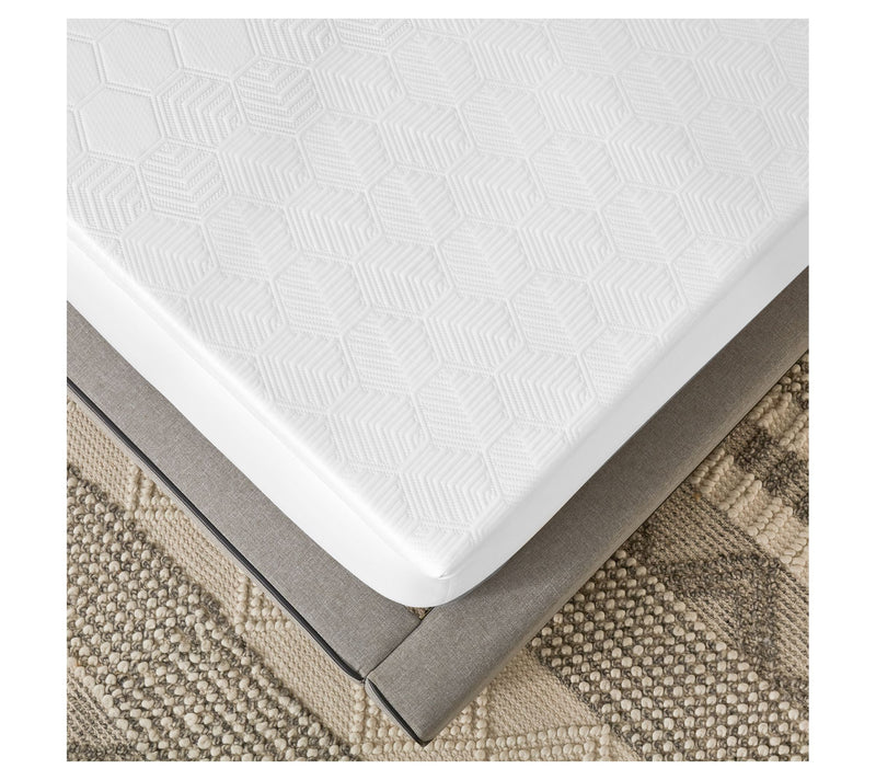 Bodipedic 3" Gel Memory Foam Mattress Topper with Cover, Queen — View 4