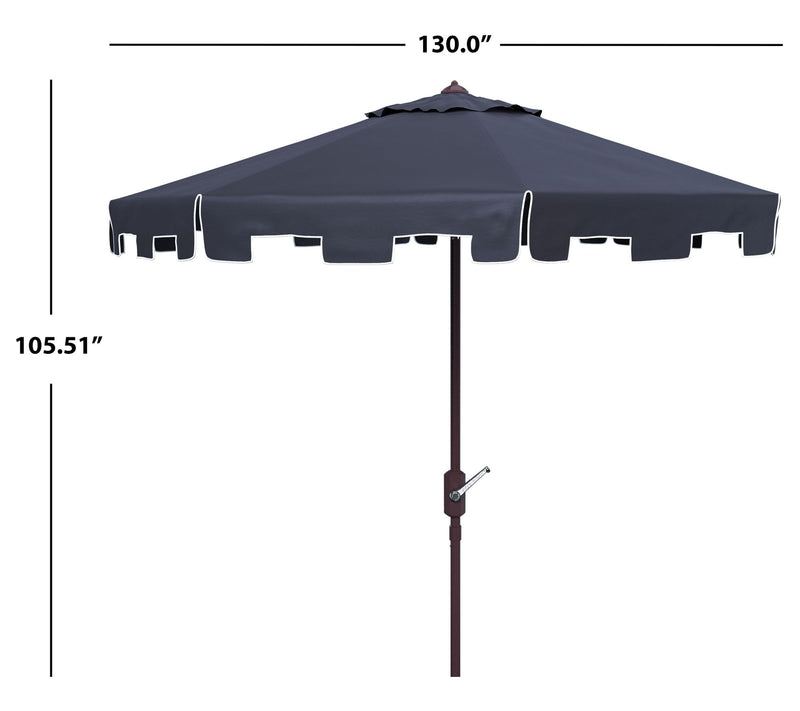 Zimmerman 11' Round Market Umbrella by Valerie — View 6