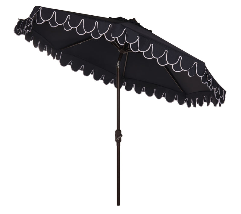 Elegant Valance 11' Round Umbrella by Valerie — View 3