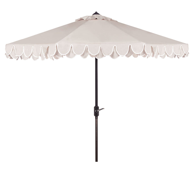 Elegant Valance 11' Round Umbrella by Valerie — View 13
