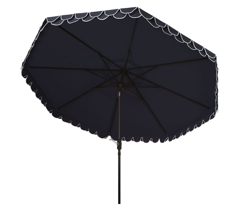 Elegant Valance 11' Round Umbrella by Valerie — View 4