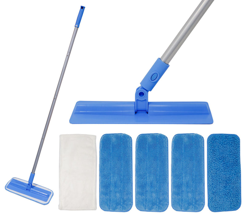 Don Aslett's Microfiber Mop with (5) Reusable Microfiber Pads — View 11