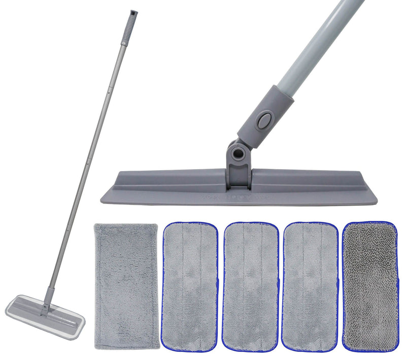 Don Aslett's Microfiber Mop with (5) Reusable Microfiber Pads — View 3