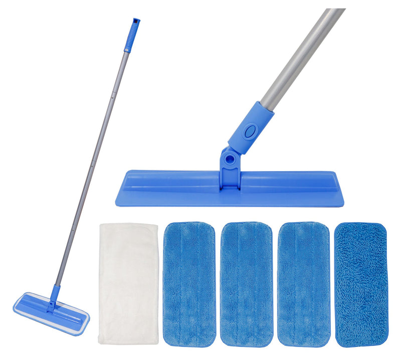 Don Aslett's Microfiber Mop with (5) Reusable Microfiber Pads — View 2