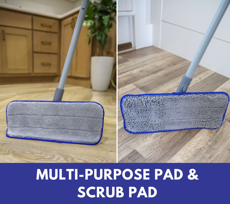 Don Aslett's Microfiber Mop with (5) Reusable Microfiber Pads — View 6