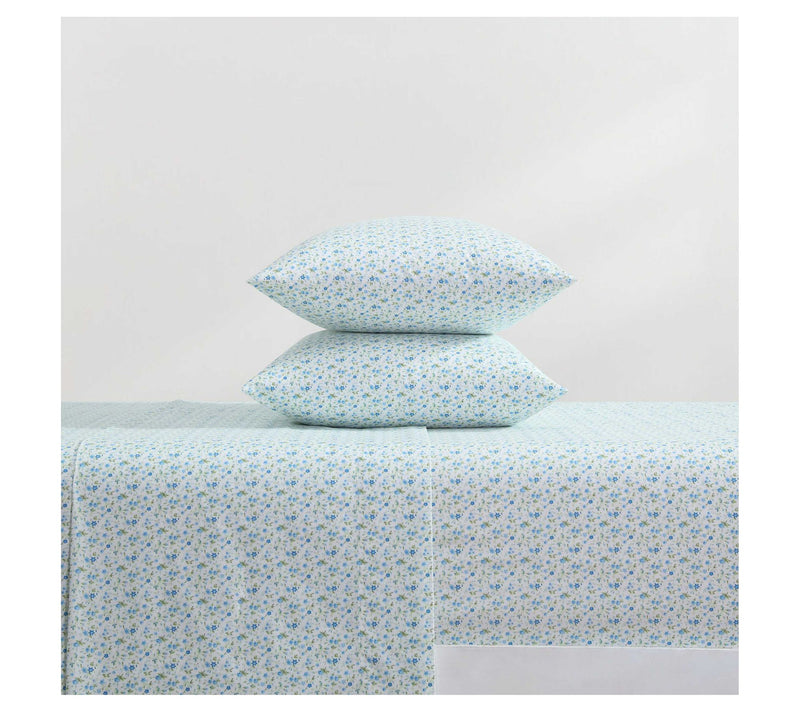 Laura Ashley Evie Blue Full Sheet Set — View 3