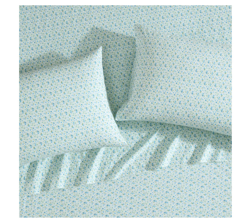 Laura Ashley Evie Blue Full Sheet Set — View 4