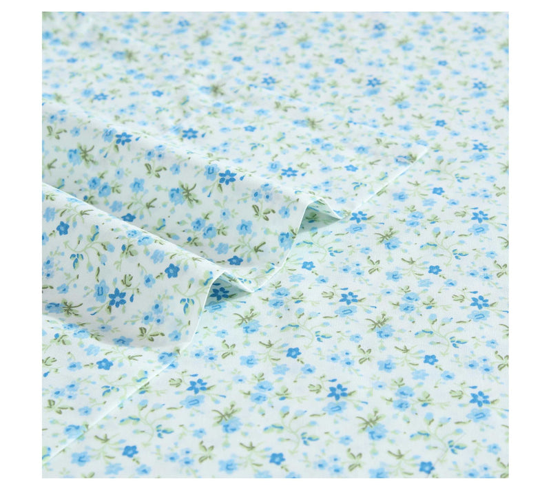 Laura Ashley Evie Blue King Sheet Set — View 5