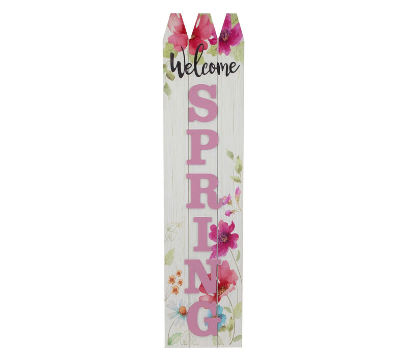 Northlight 40" Spring Floral Porch Board Sign Decoration — Main view