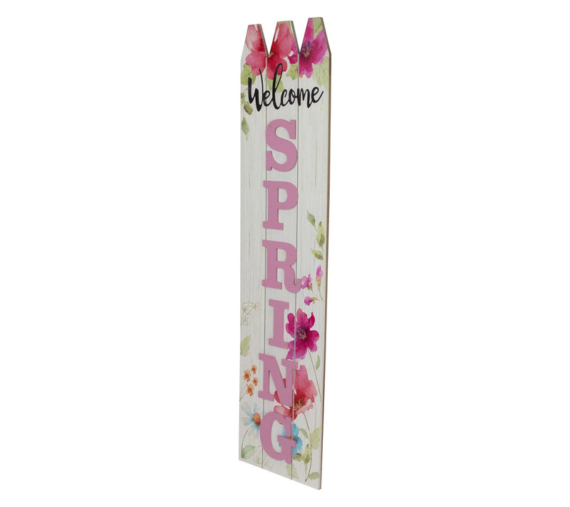 Northlight 40" Spring Floral Porch Board Sign Decoration — View 3
