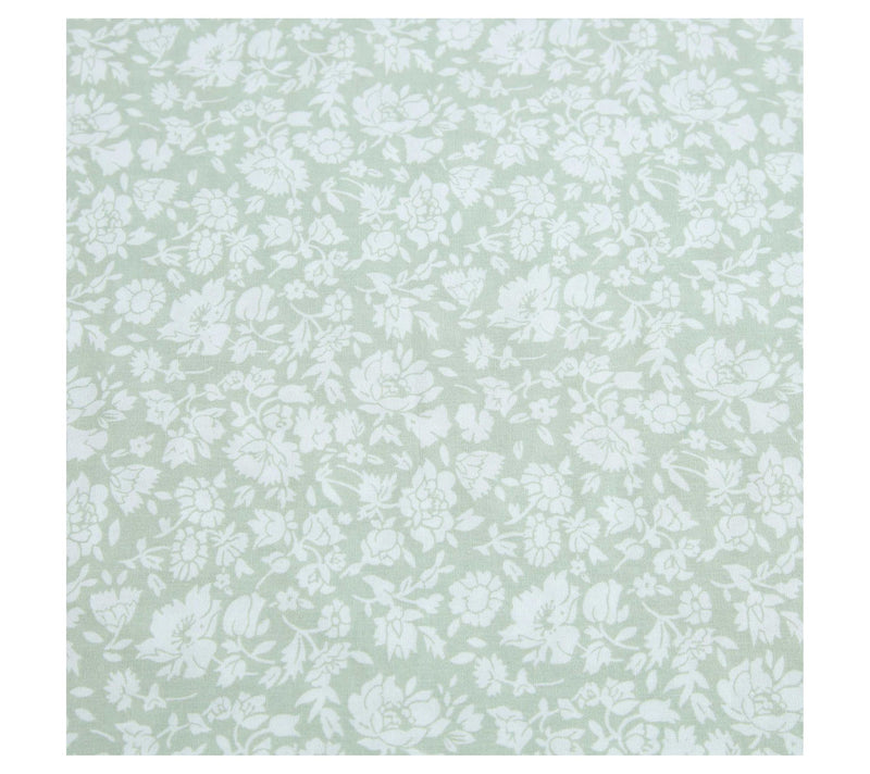 Laura Ashley Heirloom Ditzy Moss Green Twin Sheet Set — View 7