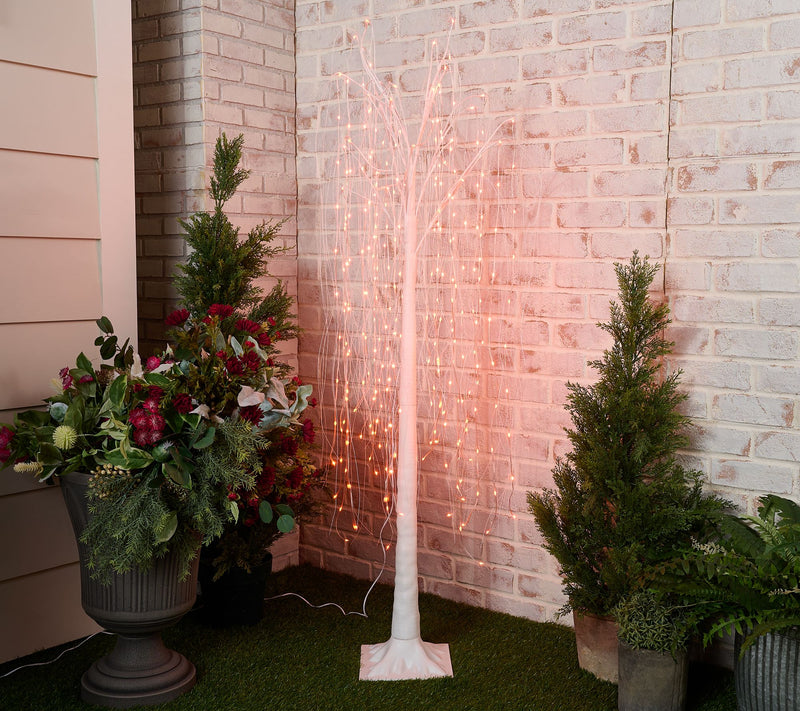 Bethlehem Lights 5' Color Flip Indoor/Outdoor Willow Tree — View 3