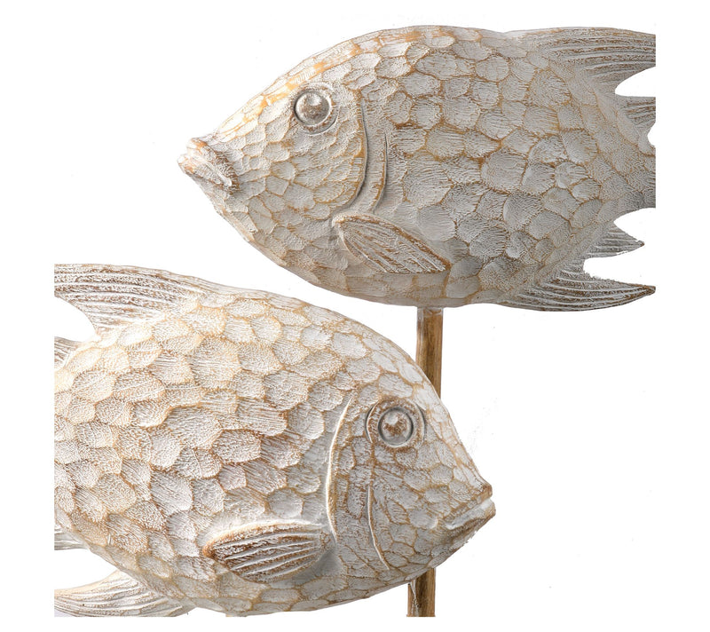 10" Fish Pedestal On Stand Set of 2 by Valerie — View 3