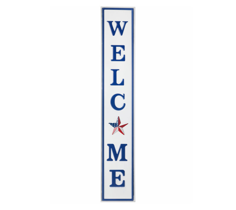 Patriotic Welcome Sign  by Valerie — View 4