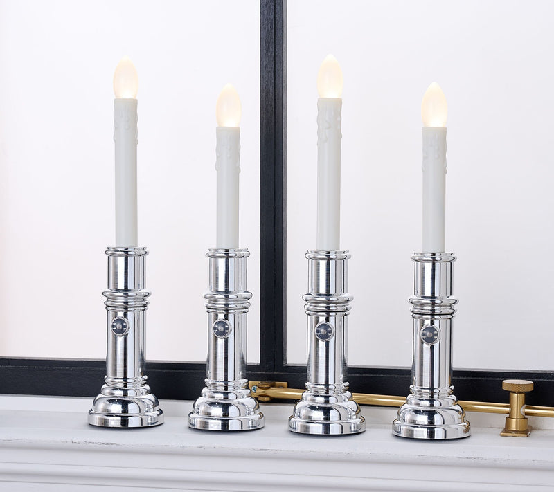 Bethlehem Lights S/4 Color Prism Window Candles with Remote — View 7