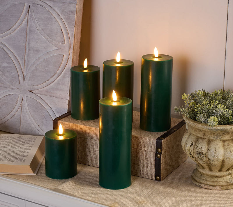 Home Reflections 5-pc Flameless Pillar Candles with Gift Box — View 21